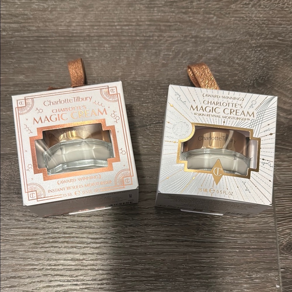 Charlotte Tilbury Gold and White Moisturizer Duo 15ML x 2